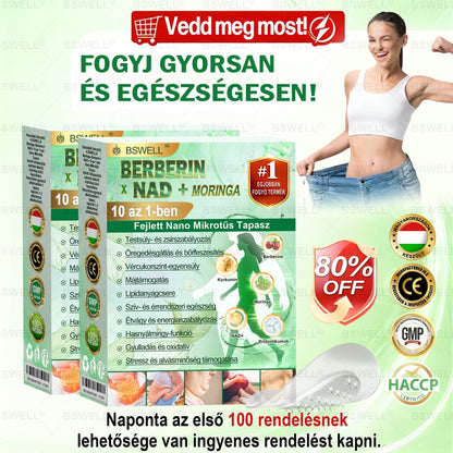 🍊🍊BSWELL® Nano mikrotűs karcsúsító tapasz (Csak naponta egyszer, látható változások 28 nap alatt) ✅ Elhízás, szív- és érrendszeri egészség, cukorbetegség, alvási apnoé, bélflóra, ízületi problémák és egyéb tünetek esetén