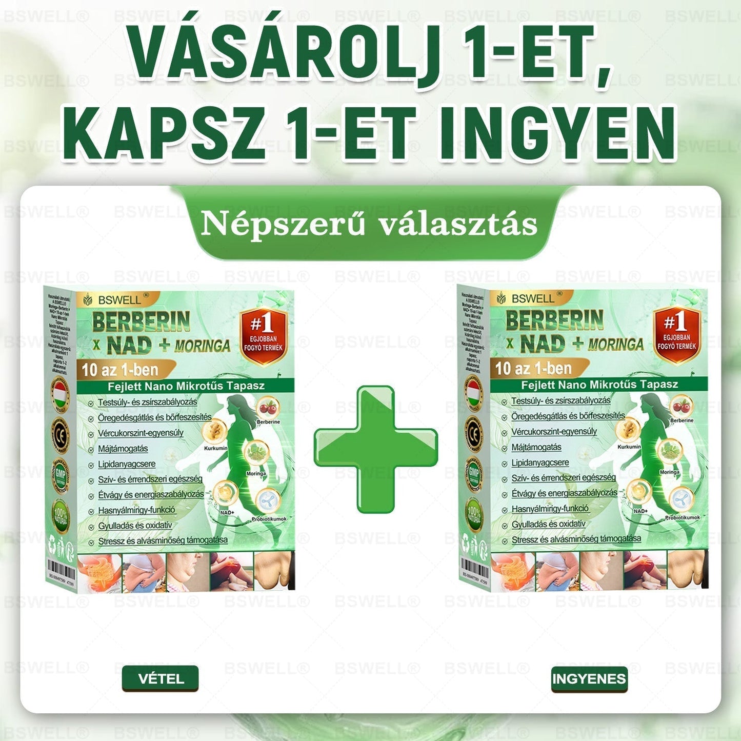 🍊🍊BSWELL® Nano mikrotűs karcsúsító tapasz (Csak naponta egyszer, látható változások 28 nap alatt) ✅ Elhízás, szív- és érrendszeri egészség, cukorbetegség, alvási apnoé, bélflóra, ízületi problémák és egyéb tünetek esetén