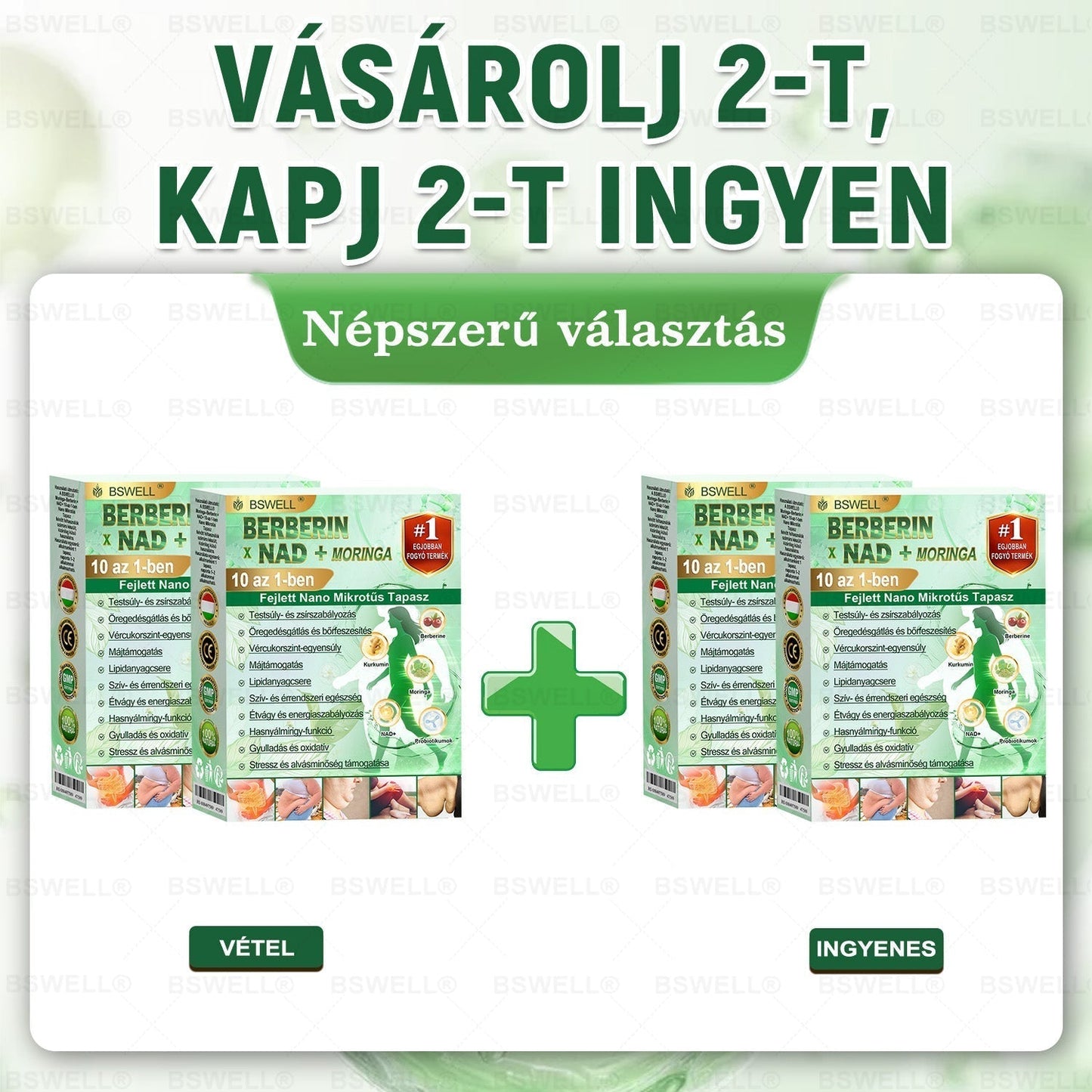 🍊🍊BSWELL® Nano mikrotűs karcsúsító tapasz (Csak naponta egyszer, látható változások 28 nap alatt) ✅ Elhízás, szív- és érrendszeri egészség, cukorbetegség, alvási apnoé, bélflóra, ízületi problémák és egyéb tünetek esetén